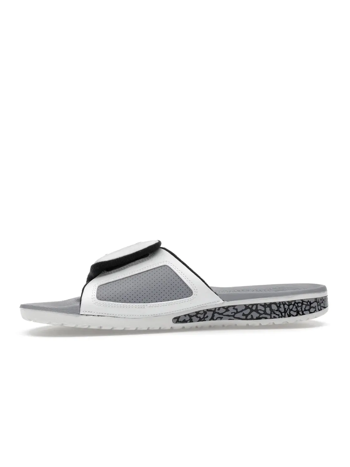 Мужские сандалии Jordan Hydro III Summit White Cement Grey Black Fire Red — изображение 3 из 4