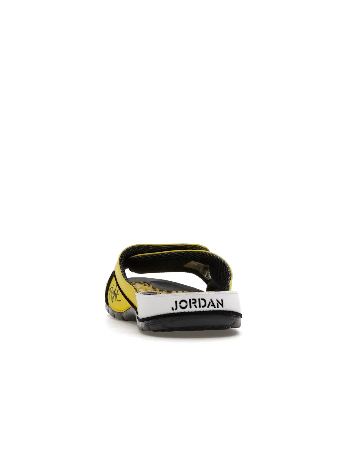 Мужские шлепанцы с принтом Jordan Hydro Slide 4 Lightning Jordan — изображение 4 из 4, черный/белый