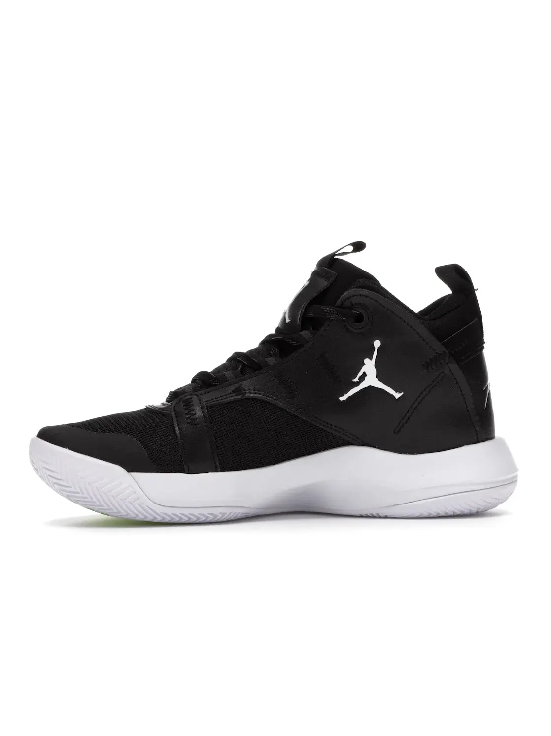 Мужские кроссовки для баскетбола Jordan Jumpman 2020 Jordan — изображение 3 из 4, черный/зеленый-белый