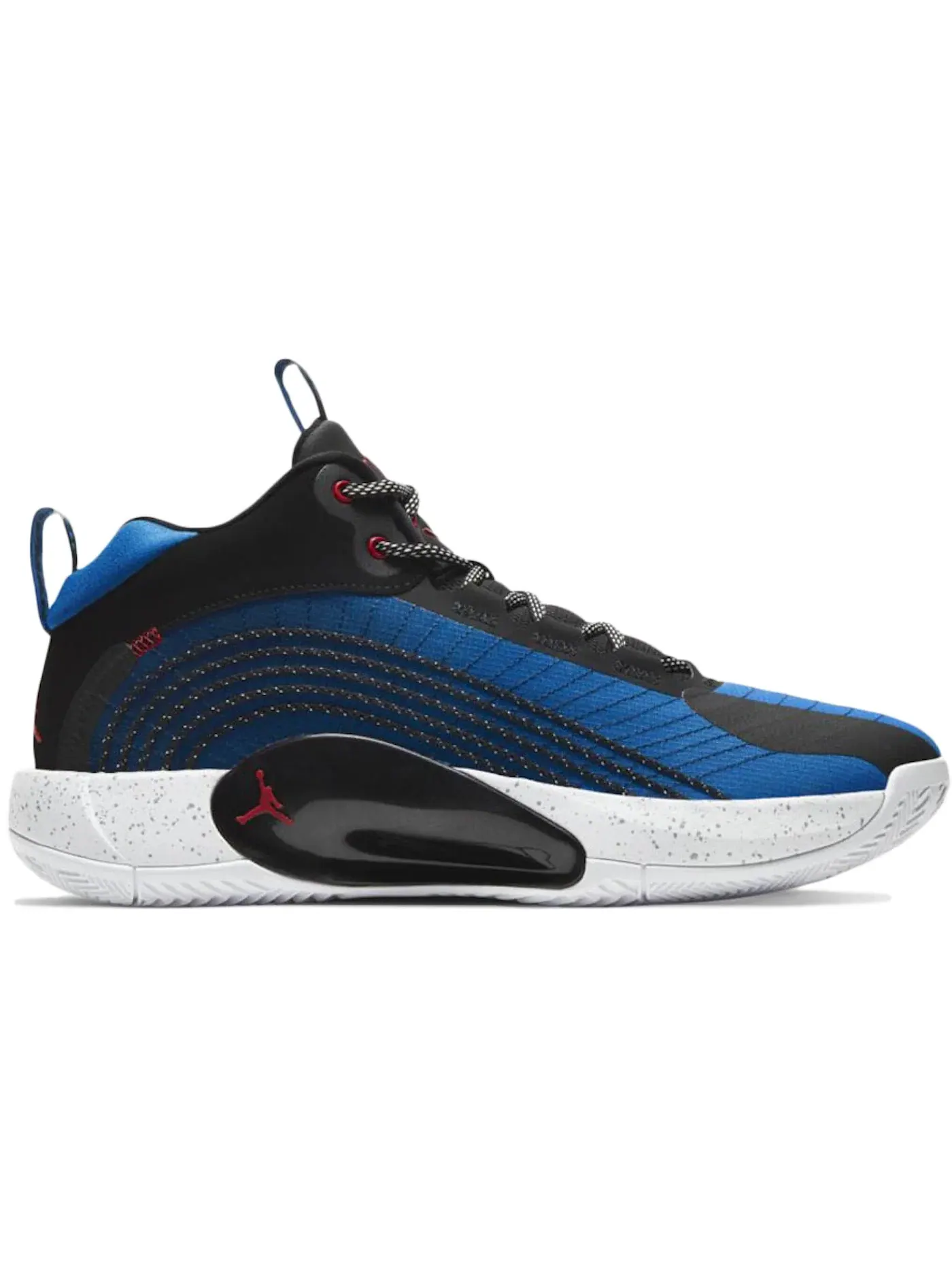 Мужские баскетбольные кроссовки с высокой посадкой Jordan Jumpman 2021 PF Jordan — изображение 1 из 1, черный/красный/синий