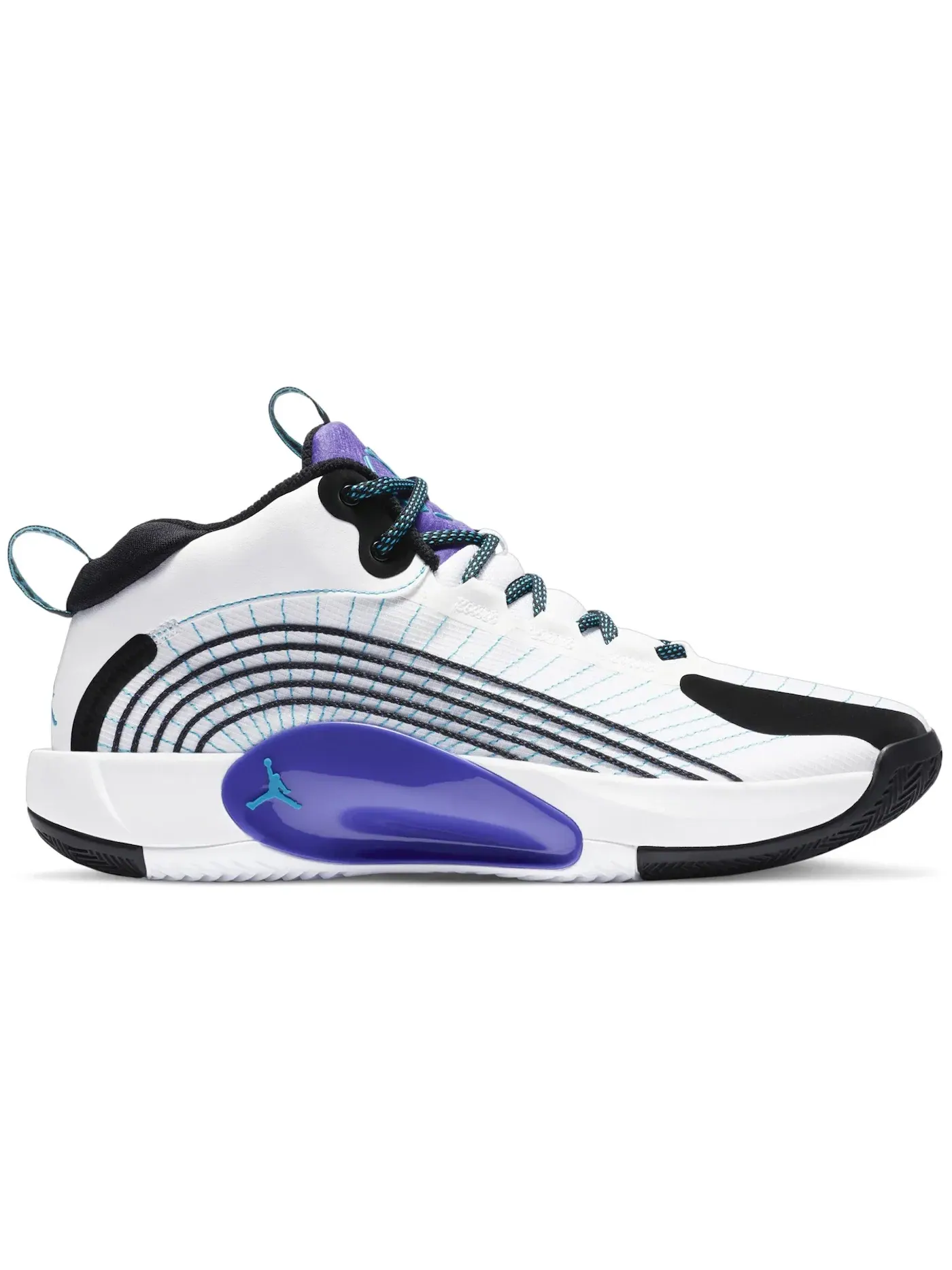 Мужские кроссовки Lifestyle Jordan Jumpman 2021 PF Jordan — изображение 1 из 1, белый черный