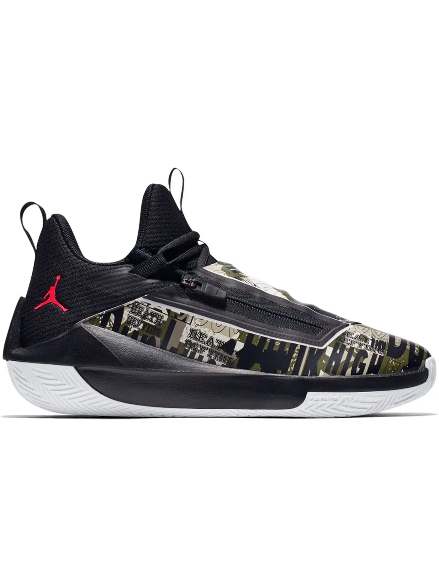 Мужские кроссовки Lifestyle Jordan Jumpman Hustle Jordan — изображение 1 из 1, черный/-оливковый