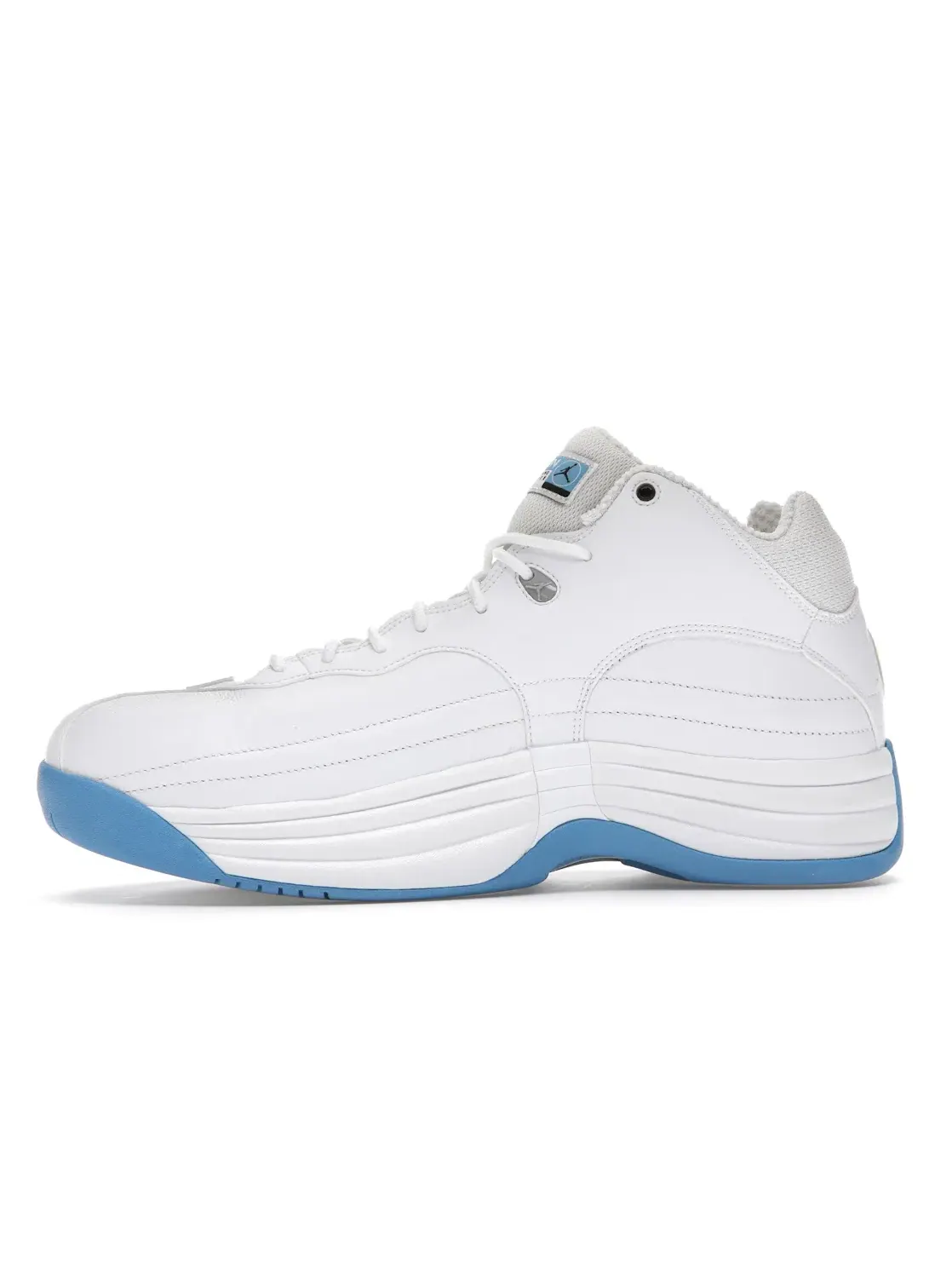 Мужские кроссовки Lifestyle Jordan Jumpman Team 1 UNC Jordan — изображение 3 из 4, белый/черный-синий-серый