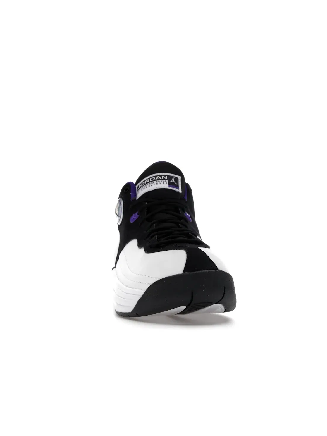 Мужские кроссовки для повседневной носки Jordan Jumpman Team 1 Jordan — изображение 2 из 4, белый/черный/фиолетовый