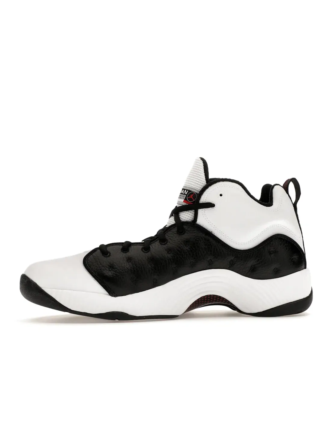 Мужские кроссовки Lifestyle Jordan Jumpman Team 2 Jordan — изображение 3 из 4, белый/черный-красный