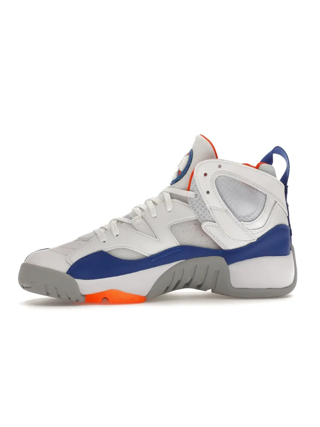 Мужские кроссовки с высоким кроем Jordan Jumpman Two Trey Jordan — изображение 3 из 4, белый/оранжевый/белый
