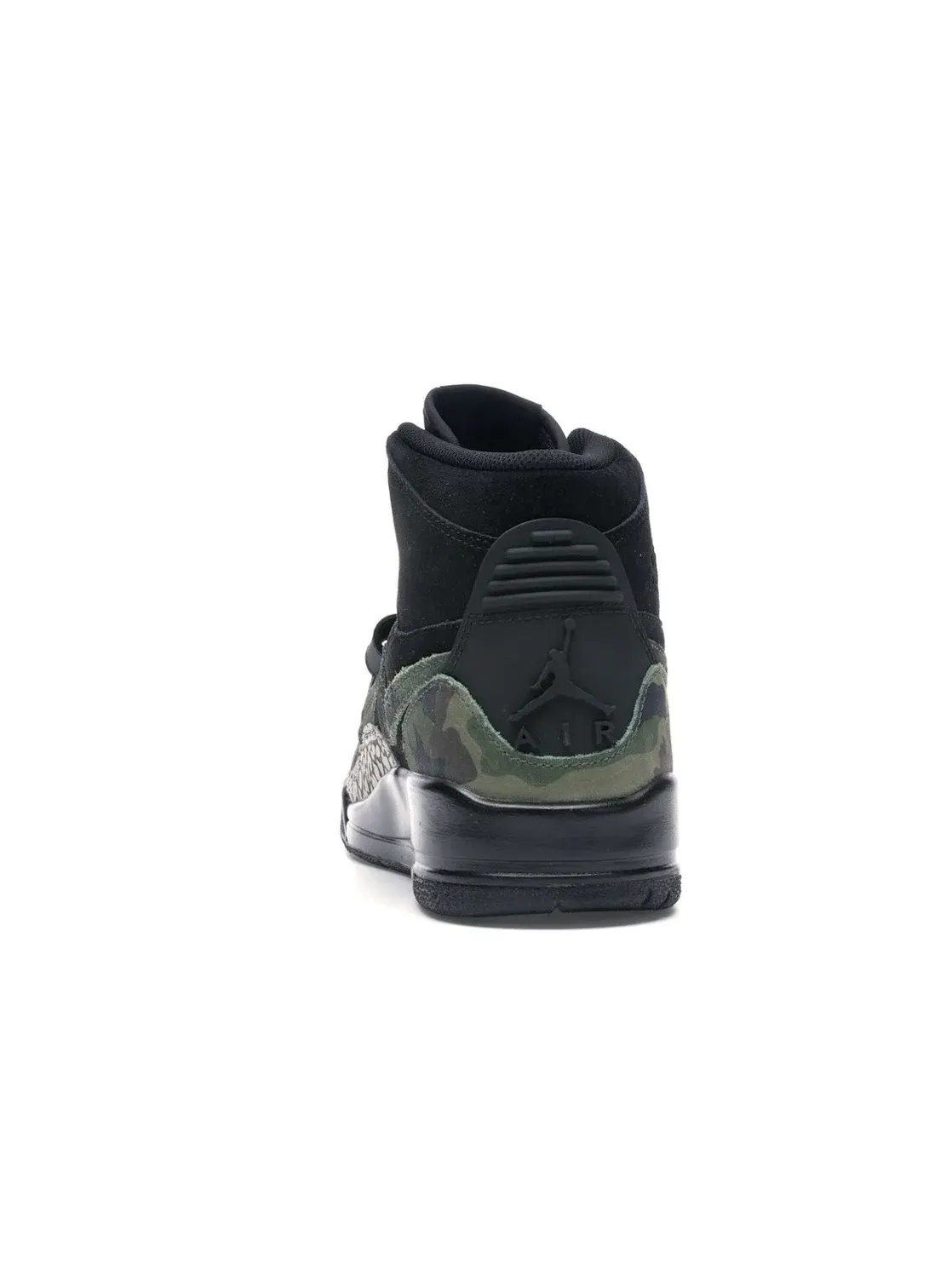 Мужские кроссовки Lifestyle с камуфляжным принтом Jordan Legacy 312 Jordan — изображение 4 из 4, черный/зеленый-черный