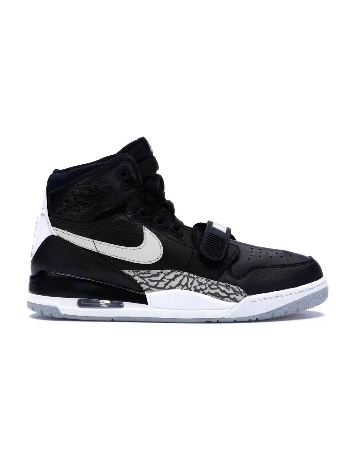 Мужские кроссовки Lifestyle с ремешком Jordan Legacy 312 Jordan — изображение 1 из 4, черный/белый