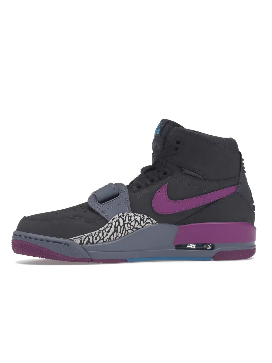 Мужские кроссовки Lifestyle Jordan Legacy 312 Jordan — изображение 3 из 4, темный серый фиолетовый