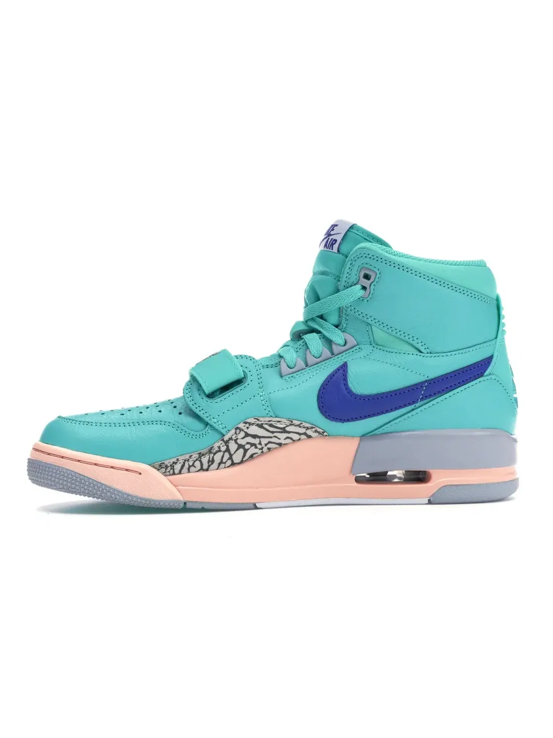Мужские кроссовки с комбинированным верхом Jordan Legacy 312 — изображение 3 из 4, яркий синий