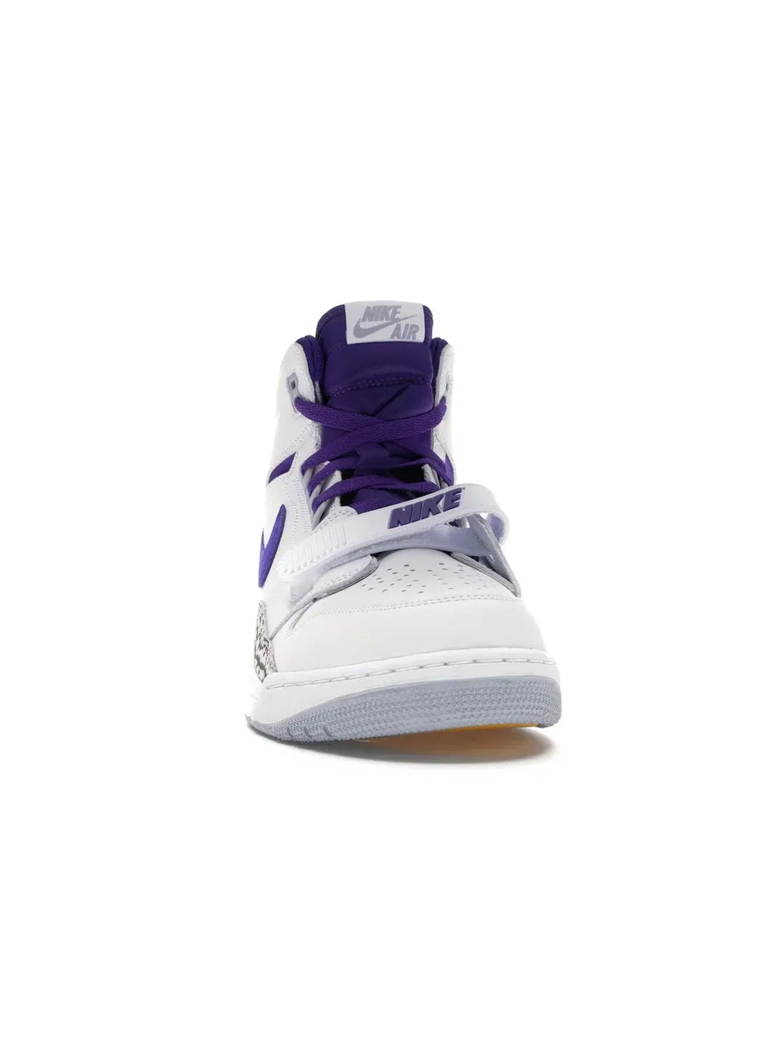Мужские кроссовки с принтом Jordan Legacy 312 Lakers Jordan — изображение 2 из 4, белый/фиолетовый