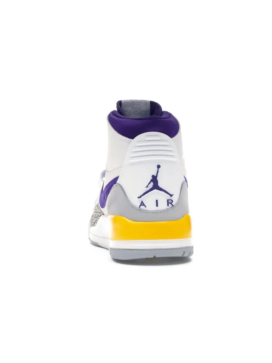Мужские кроссовки с принтом Jordan Legacy 312 Lakers Jordan — изображение 4 из 4, белый/фиолетовый