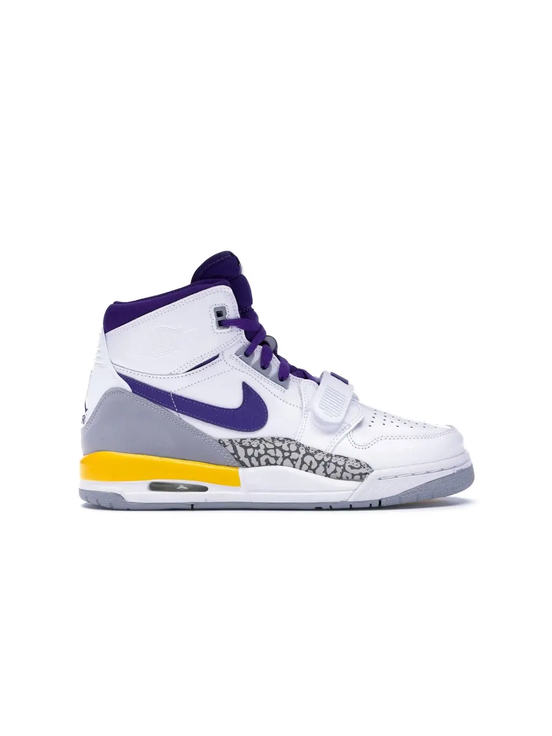 Детские кроссовки Lifestyle с принтом Jordan Legacy 312 Jordan — изображение 1 из 4, белый/фиолетовый