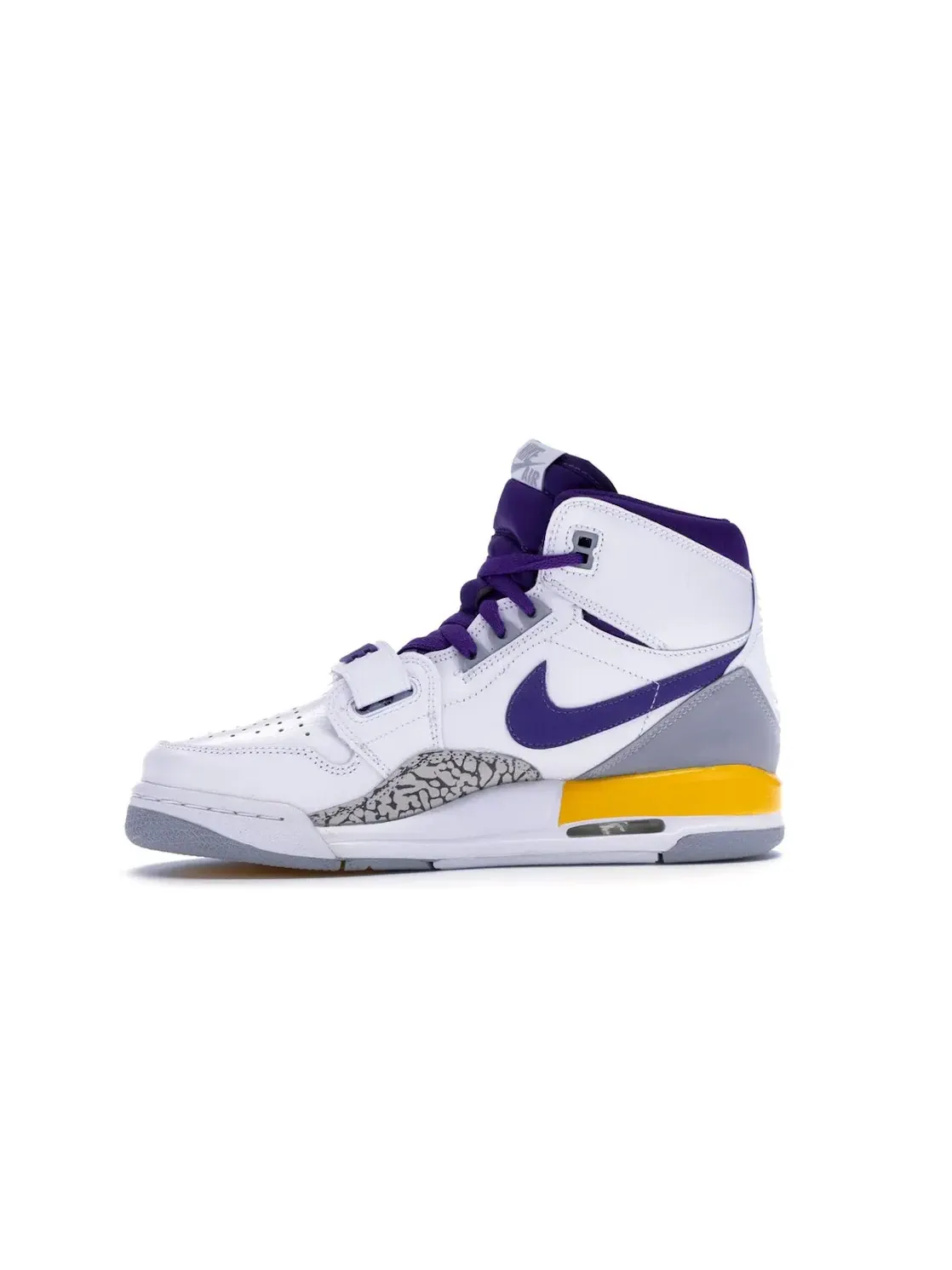Детские кроссовки Lifestyle с принтом Jordan Legacy 312 Jordan — изображение 3 из 4, белый/фиолетовый