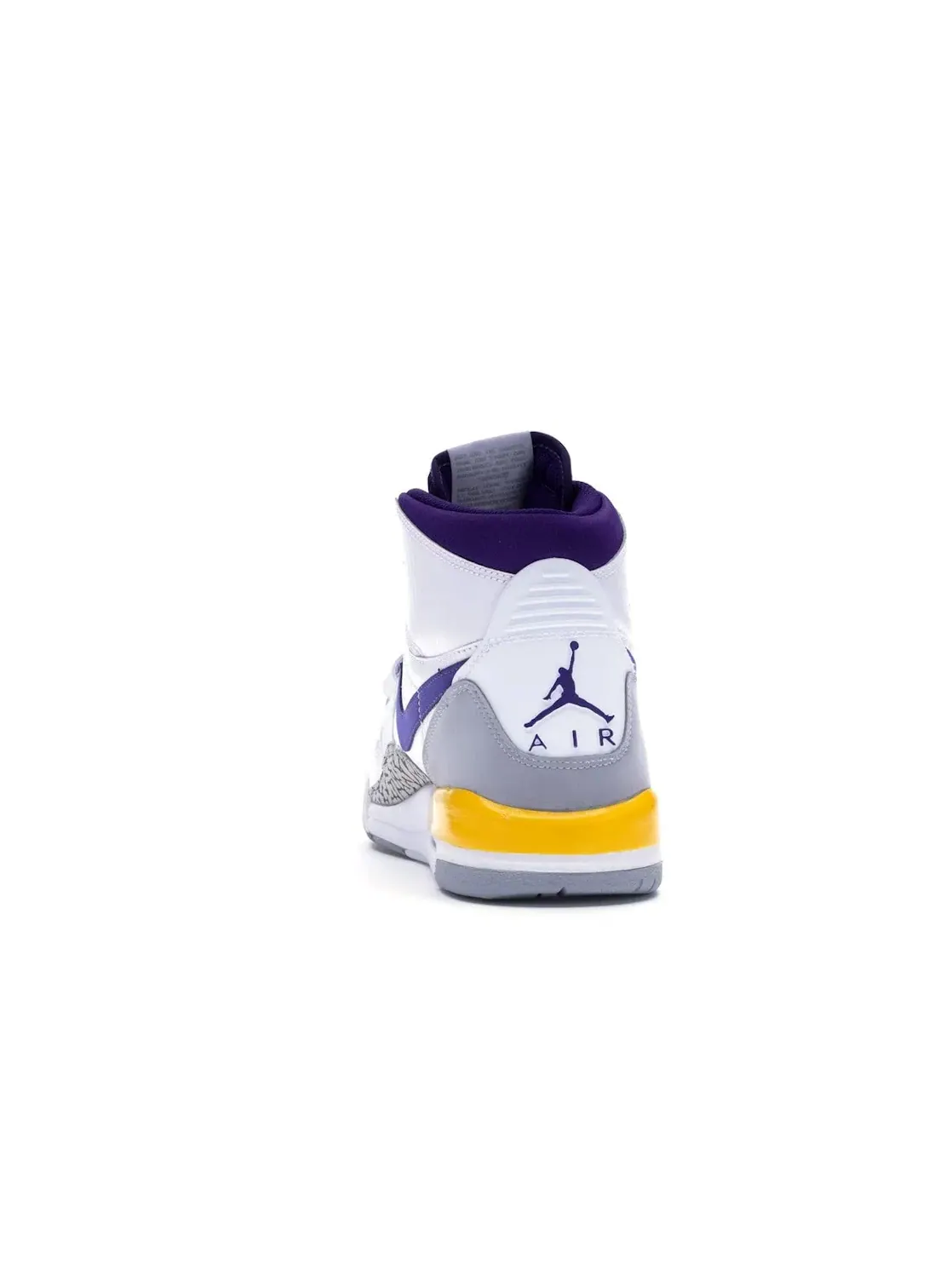 Детские кроссовки Lifestyle с принтом Jordan Legacy 312 Jordan — изображение 4 из 4, белый/фиолетовый