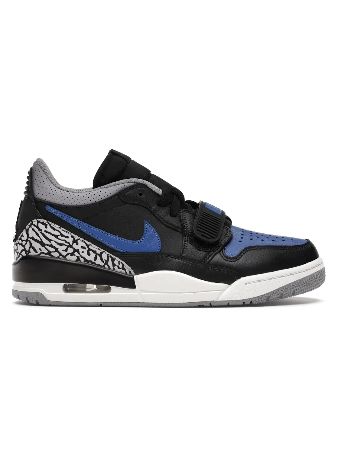 Мужские кроссовки Lifestyle с гибридным дизайном Jordan Legacy 312 Low — изображение 1 из 4, черный/-белый-серый
