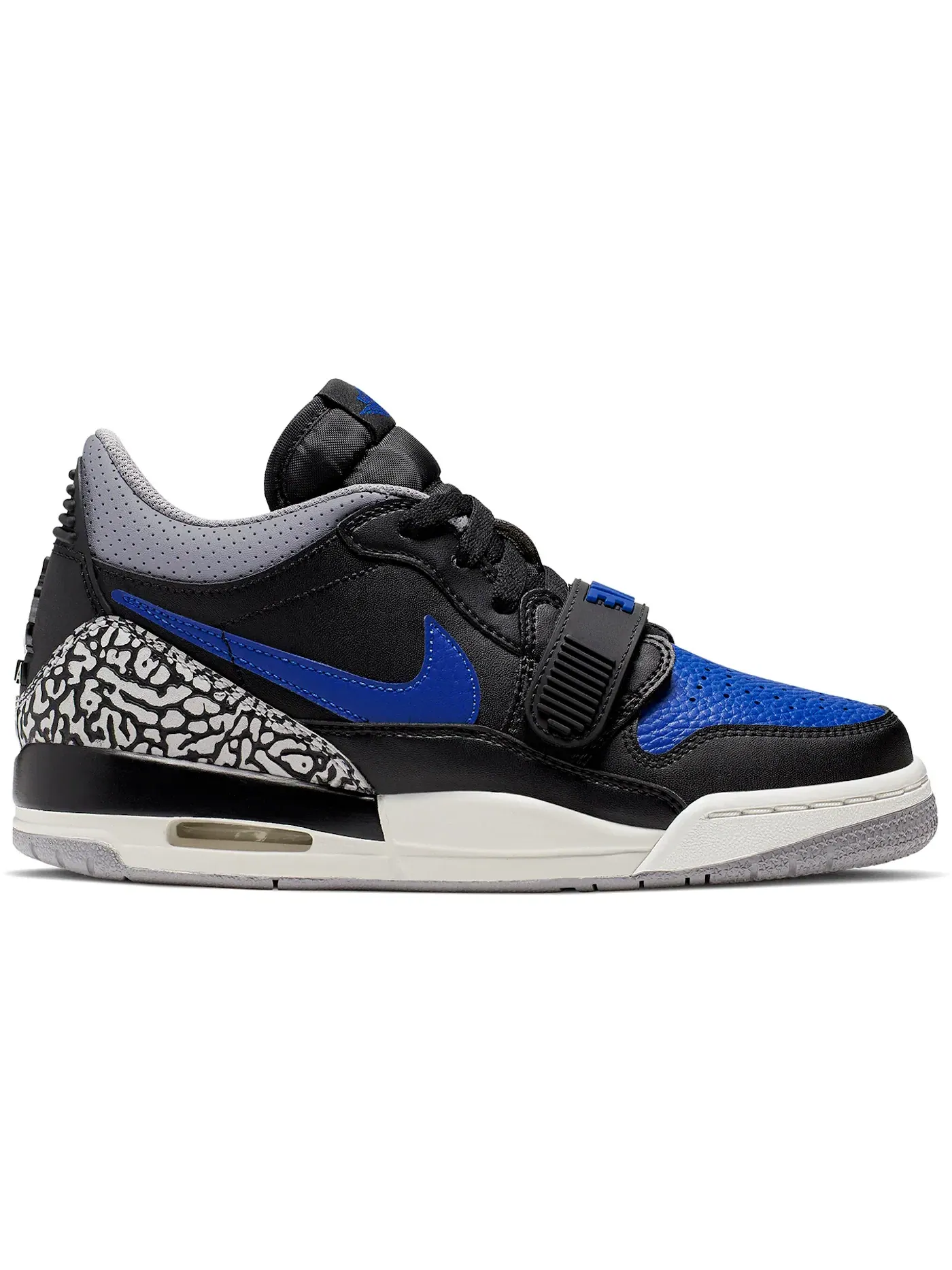 Детские кроссовки Lifestyle с принтом Jordan Legacy 312 Low Jordan — изображение 1 из 1, черный//белый/серый
