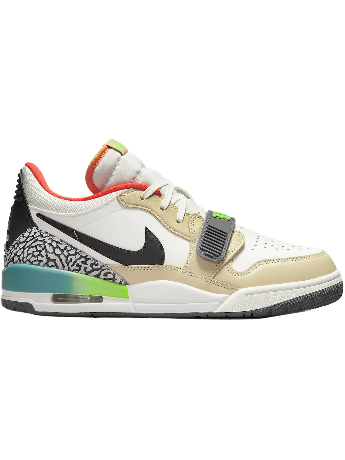 Мужские кроссовки Lifestyle Jordan Legacy 312 Low Jordan — изображение 1 из 1, белый/бежевый/мульти
