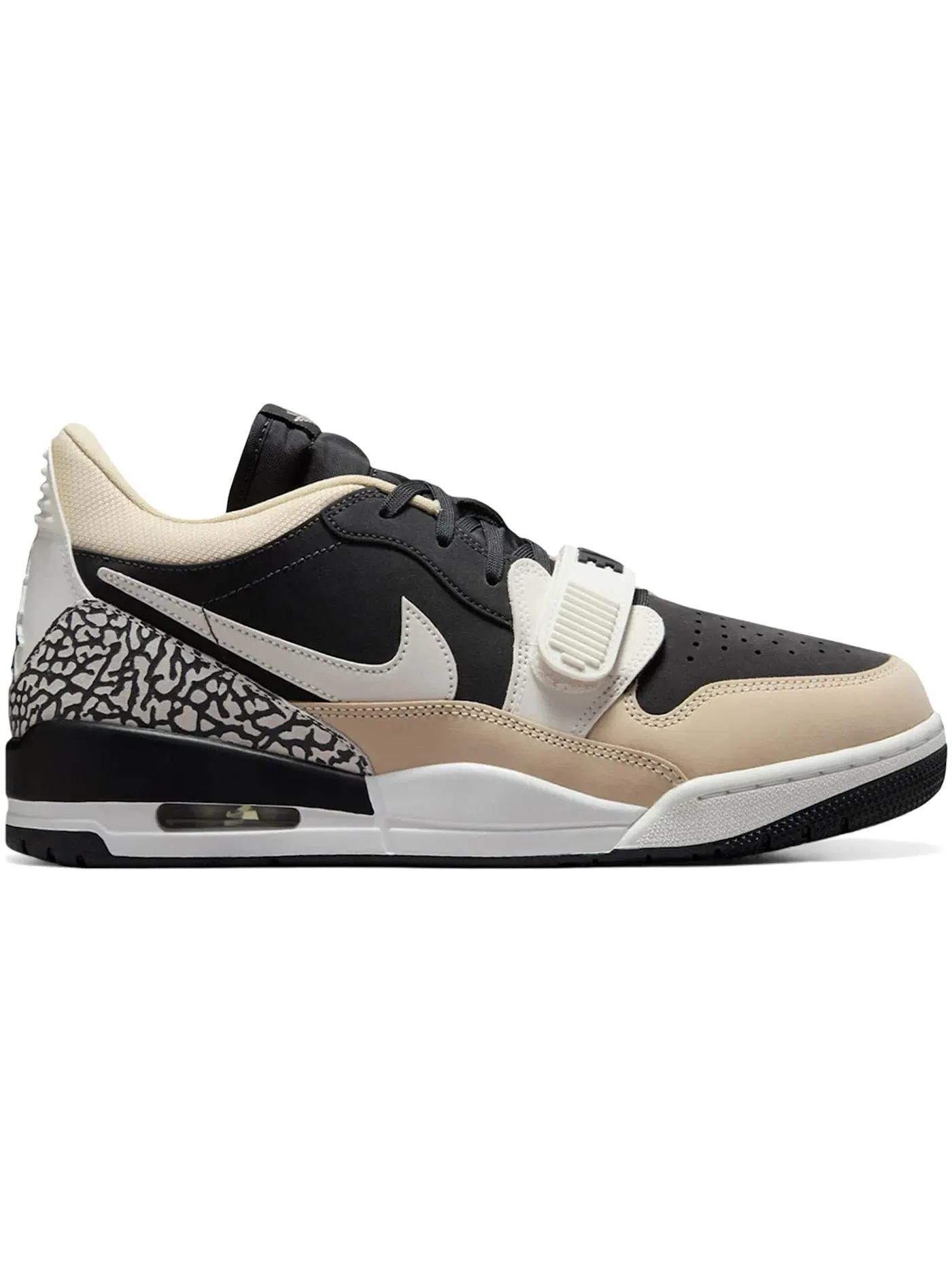 Мужские кроссовки Lifestyle Jordan Legacy 312 Low Jordan — изображение 1 из 1, черный/белый