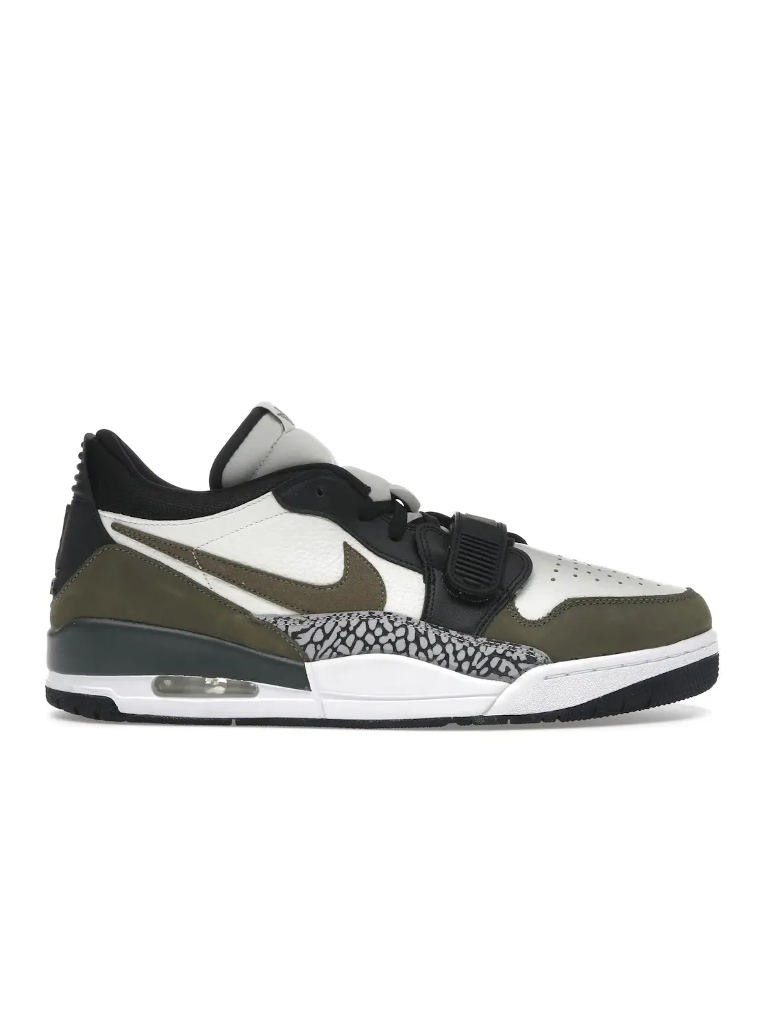 Мужские кроссовки Lifestyle Jordan Legacy 312 Low Jordan — изображение 1 из 4, черный/серый/оливковый