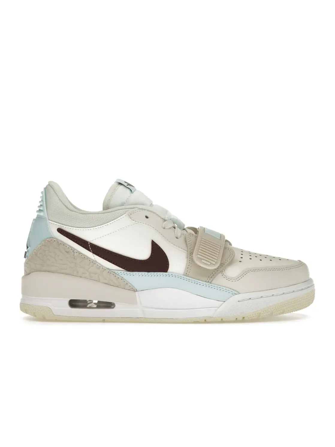 Мужские кроссовки Lifestyle Jordan Legacy 312 Low Jordan — изображение 1 из 4, синий/бордовый