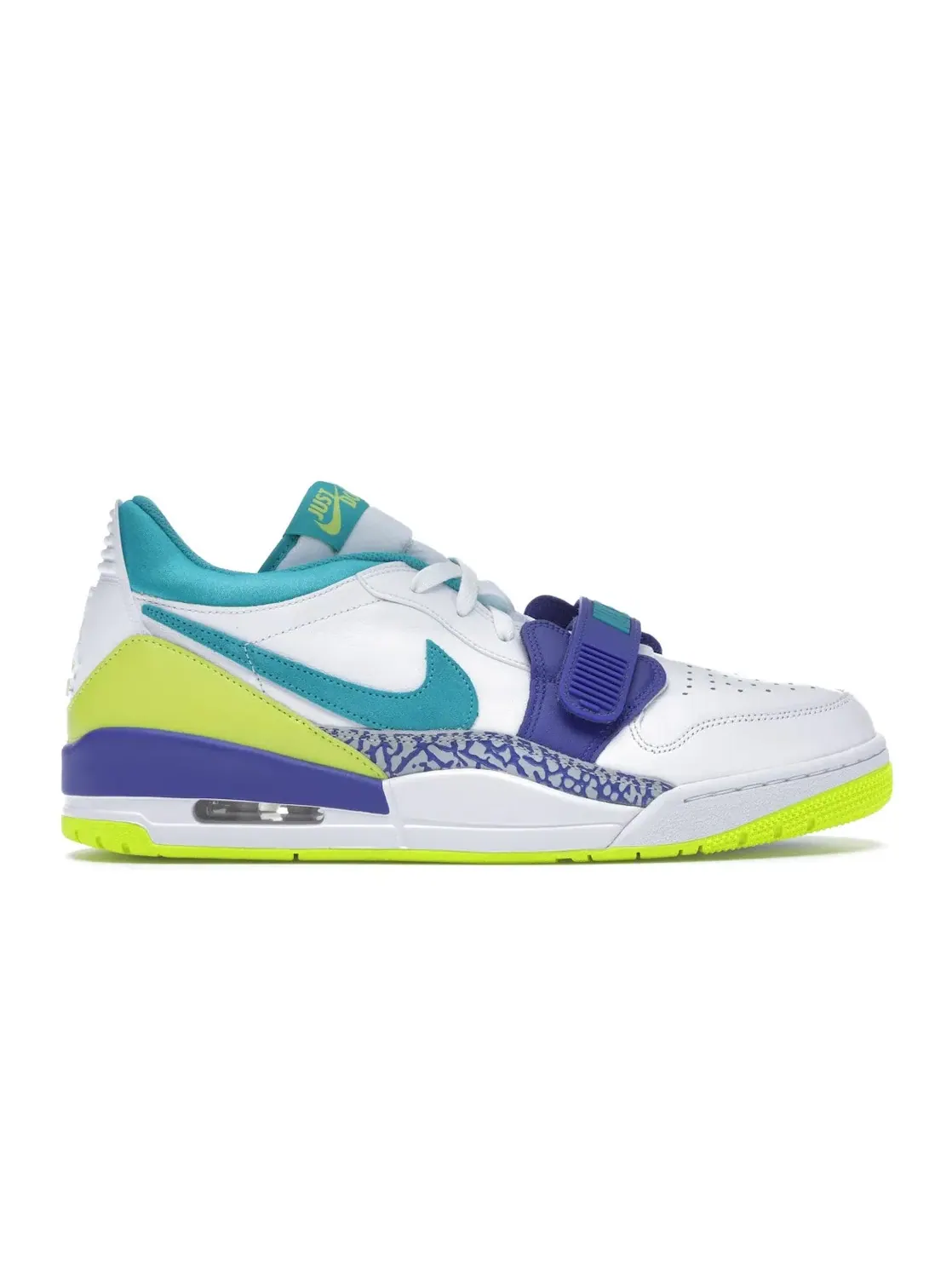 Мужские кроссовки Lifestyle Jordan Legacy 312 Low Jordan — изображение 1 из 4, белый/-неоновый желтый