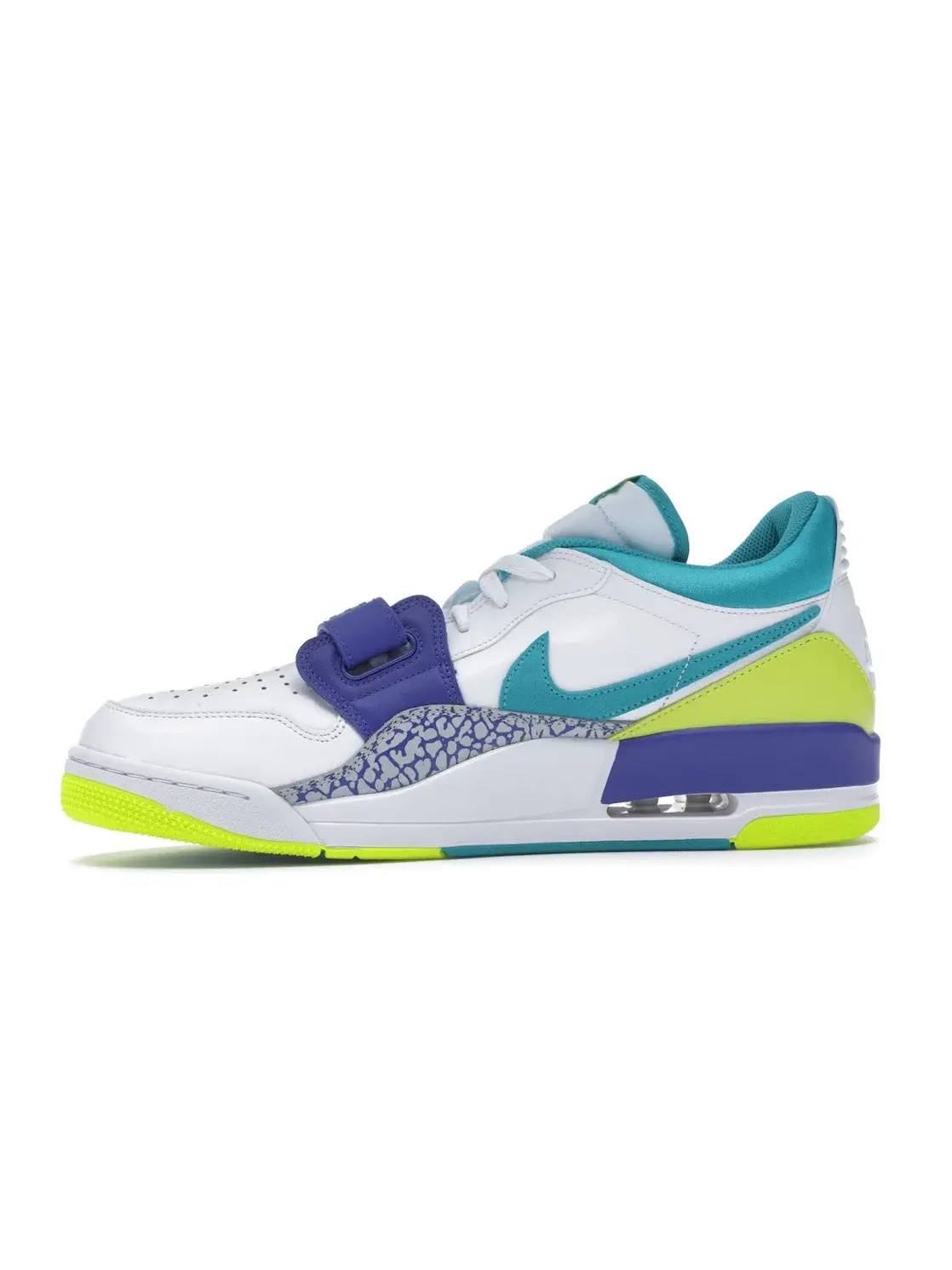 Мужские кроссовки Lifestyle Jordan Legacy 312 Low Jordan — изображение 3 из 4, белый/-неоновый желтый