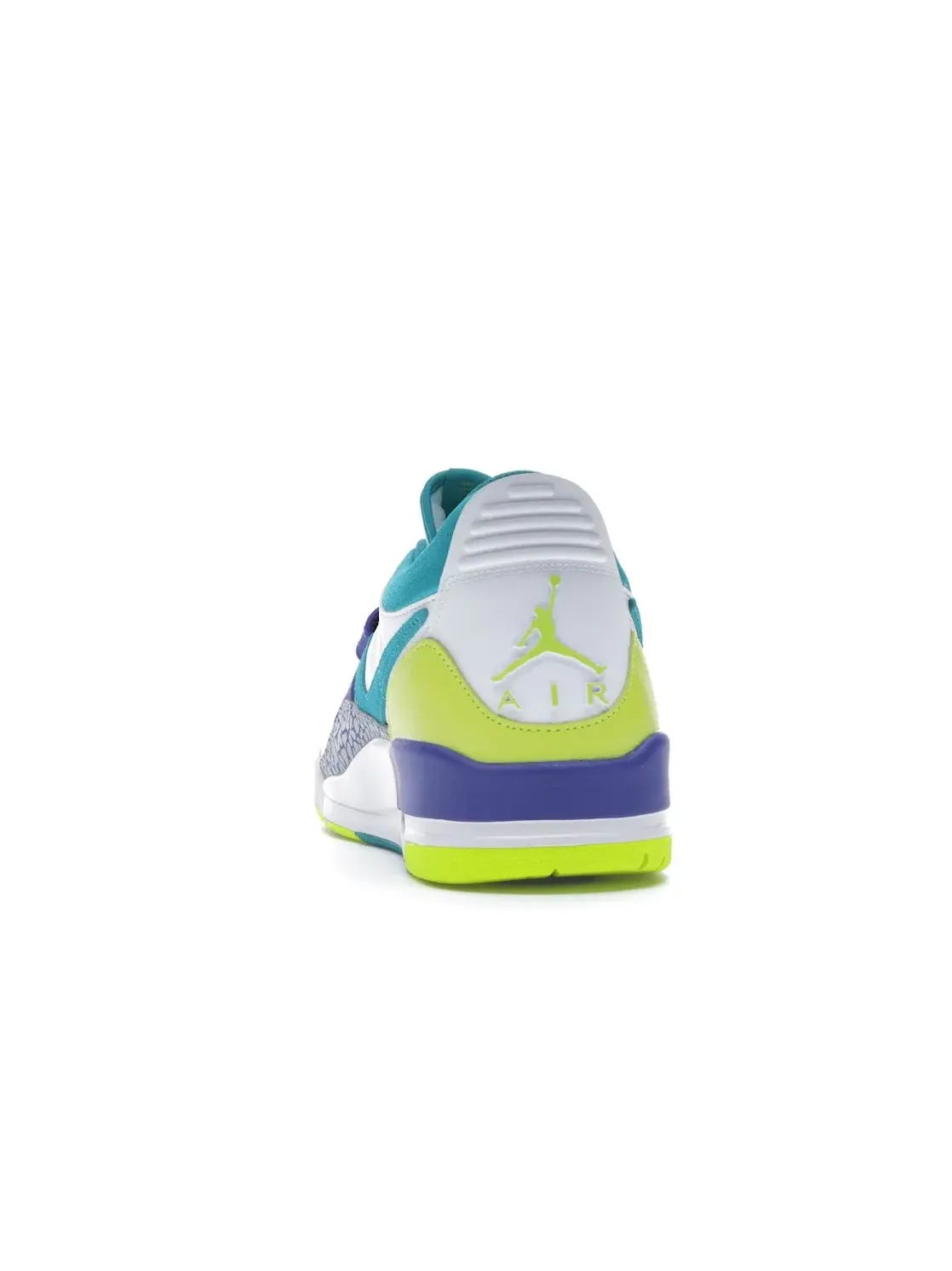 Мужские кроссовки Lifestyle Jordan Legacy 312 Low Jordan — изображение 4 из 4, белый/-неоновый желтый