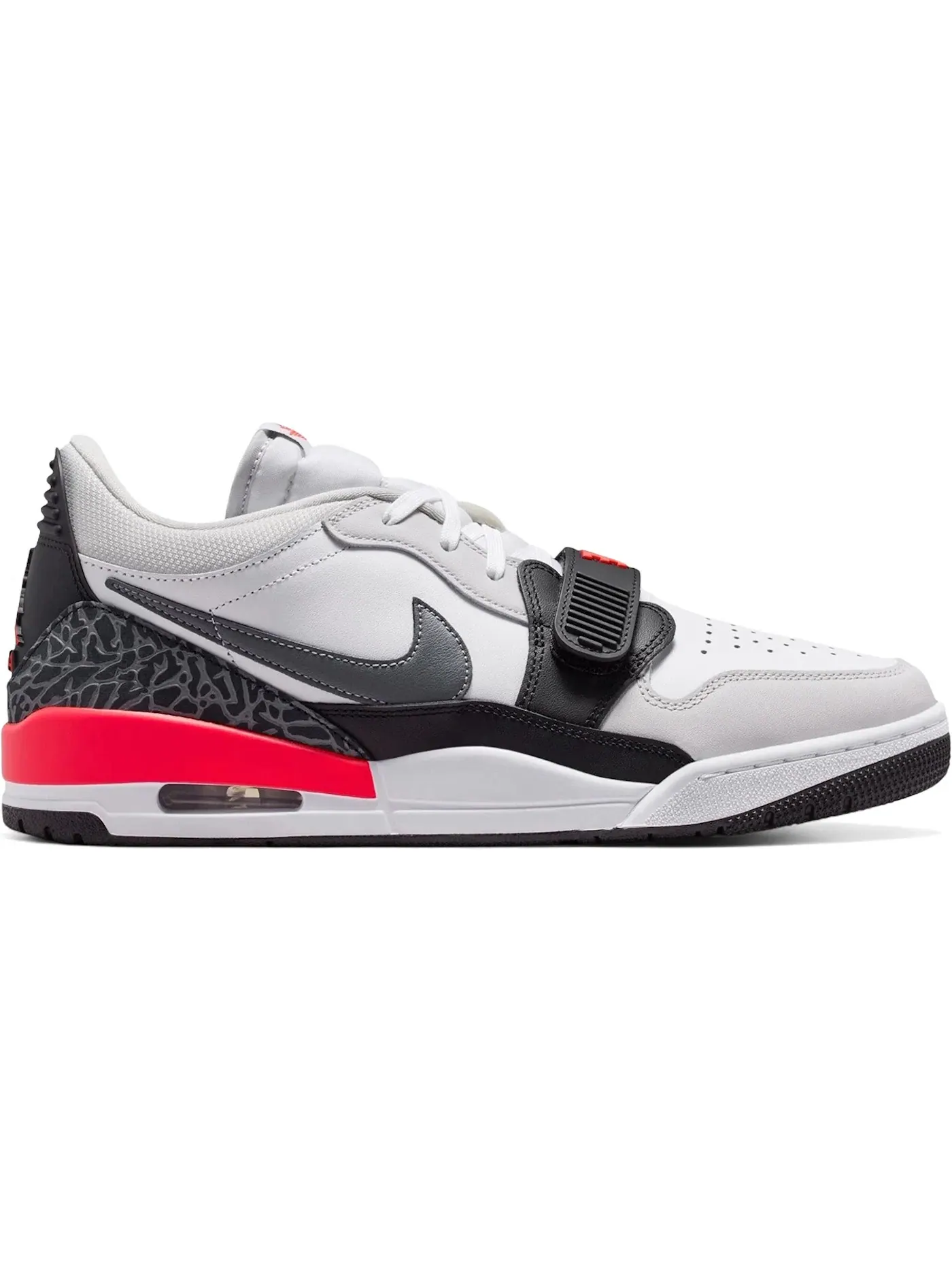 Мужские кроссовки Lifestyle Jordan Legacy 312 Low Jordan — изображение 1 из 1, белый//черный/серый