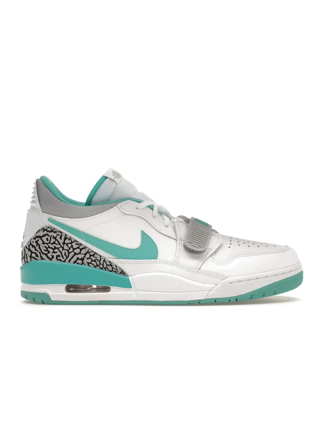 Мужские кроссовки с контрастными акцентами Jordan Legacy 312 Low Jordan — изображение 1 из 4, белый//серый