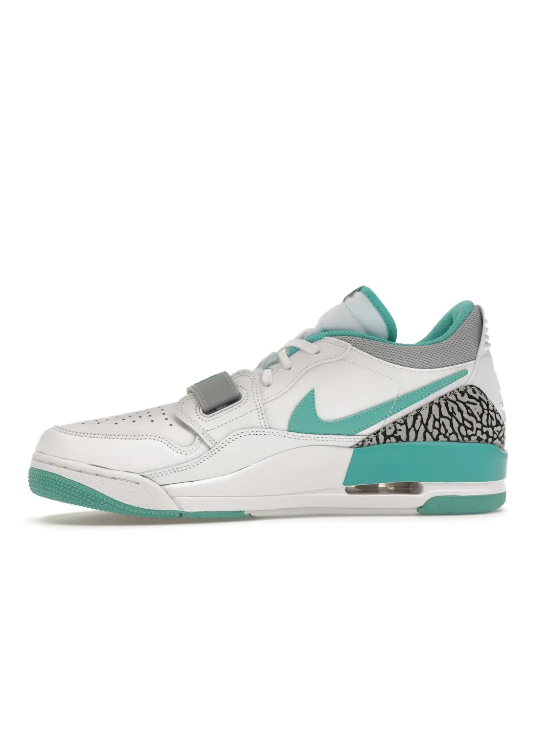 Мужские кроссовки с контрастными акцентами Jordan Legacy 312 Low Jordan — изображение 3 из 4, белый//серый
