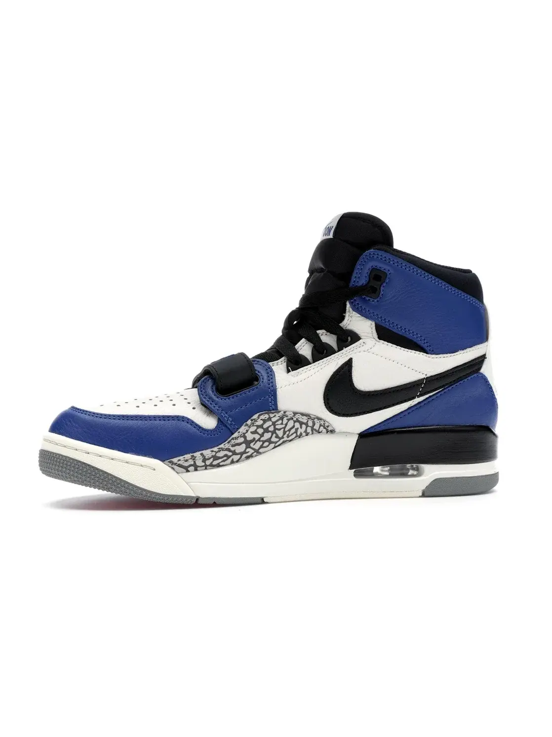 Мужские кроссовки Lifestyle Jordan Legacy 312 — изображение 3 из 4, черный-синий
