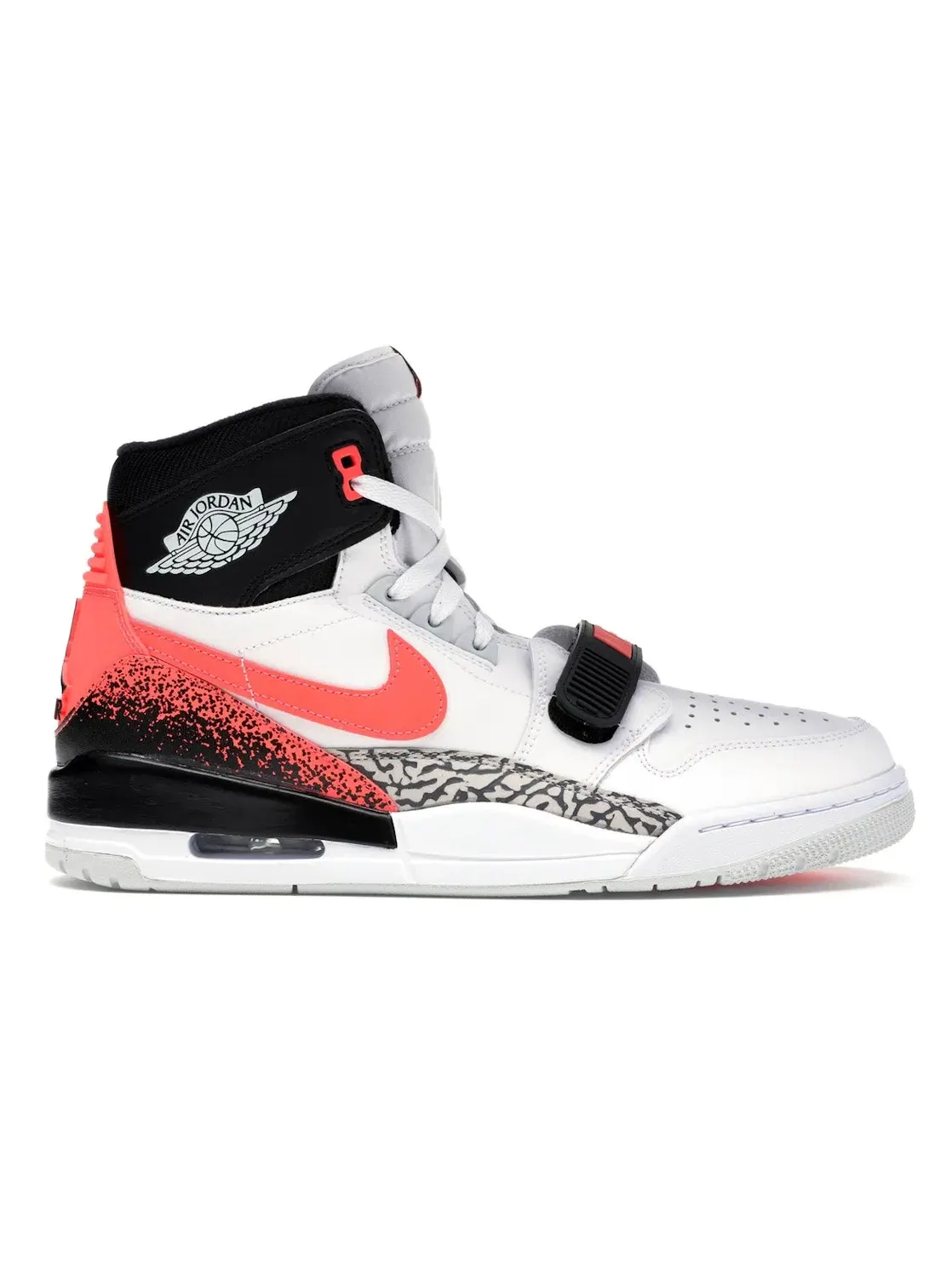 Мужские кроссовки Lifestyle с принтом Jordan Legacy 312 — изображение 1 из 4, белый/-черный-серый