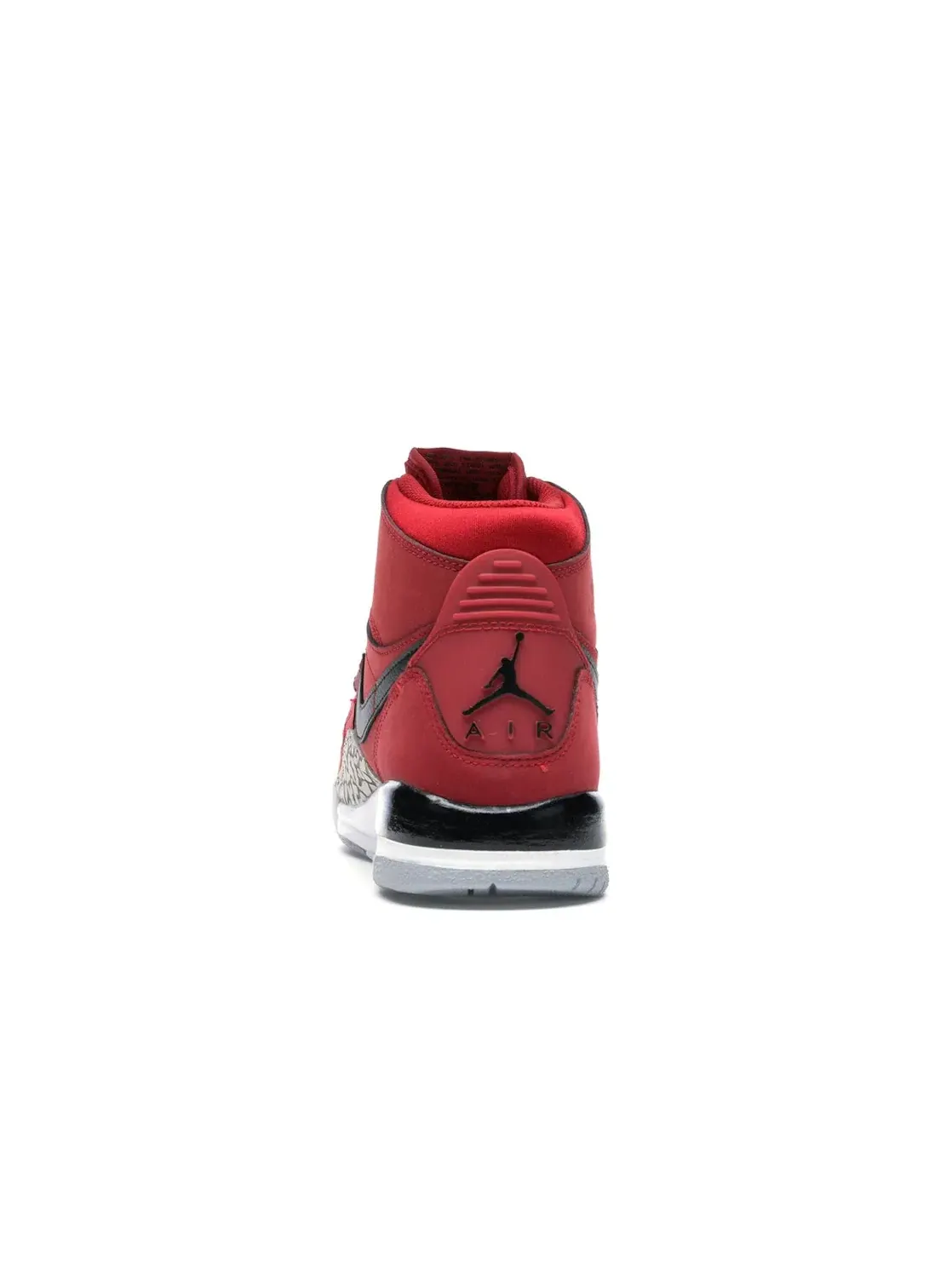 Детские кроссовки из замши с ремешком Jordan Legacy 312 Jordan — изображение 4 из 4, красный/черный-белый