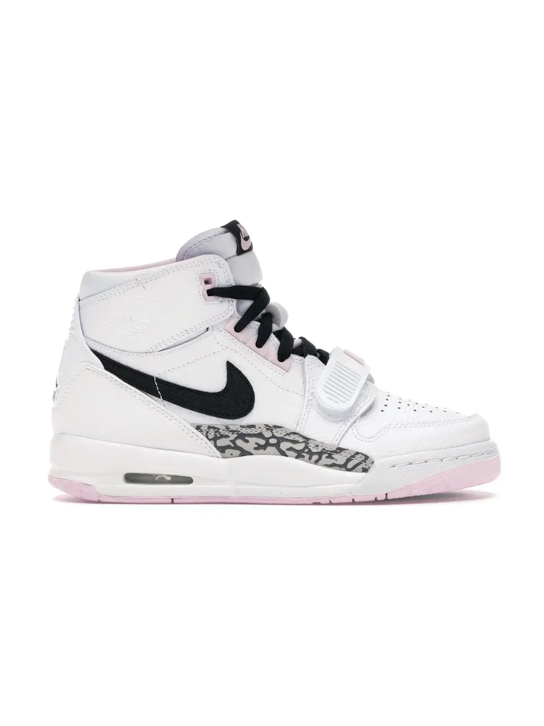 Детские кроссовки Lifestyle с высоким верхом Jordan Legacy 312 Jordan — изображение 1 из 4, белый/черный-розовый