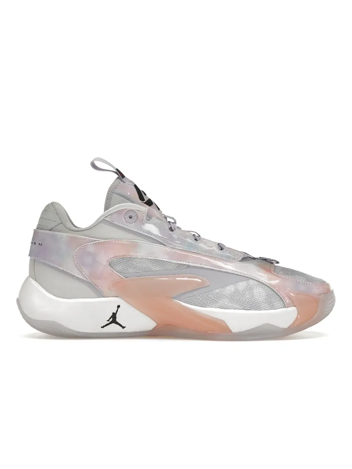 Мужские баскетбольные кроссовки с принтом Jordan Luka 2 Nebula Jordan — изображение 1 из 4, серый/черный/фиолетовый