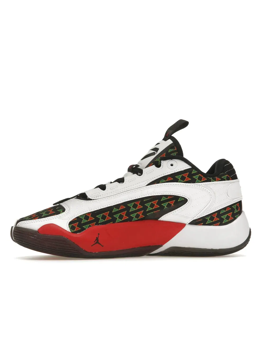 Мужские баскетбольные кроссовки с подушкой Air Jordan Luka 2 Quai 54 Jordan — изображение 3 из 4, белый/красный//черный