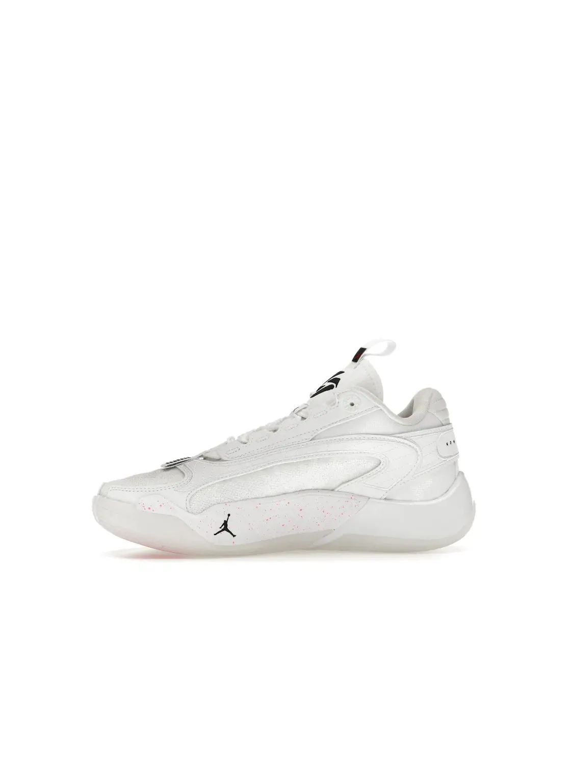 Детские кроссовки для баскетбола Jordan Luka 2 Jordan — изображение 3 из 4, белый/черный/розовый