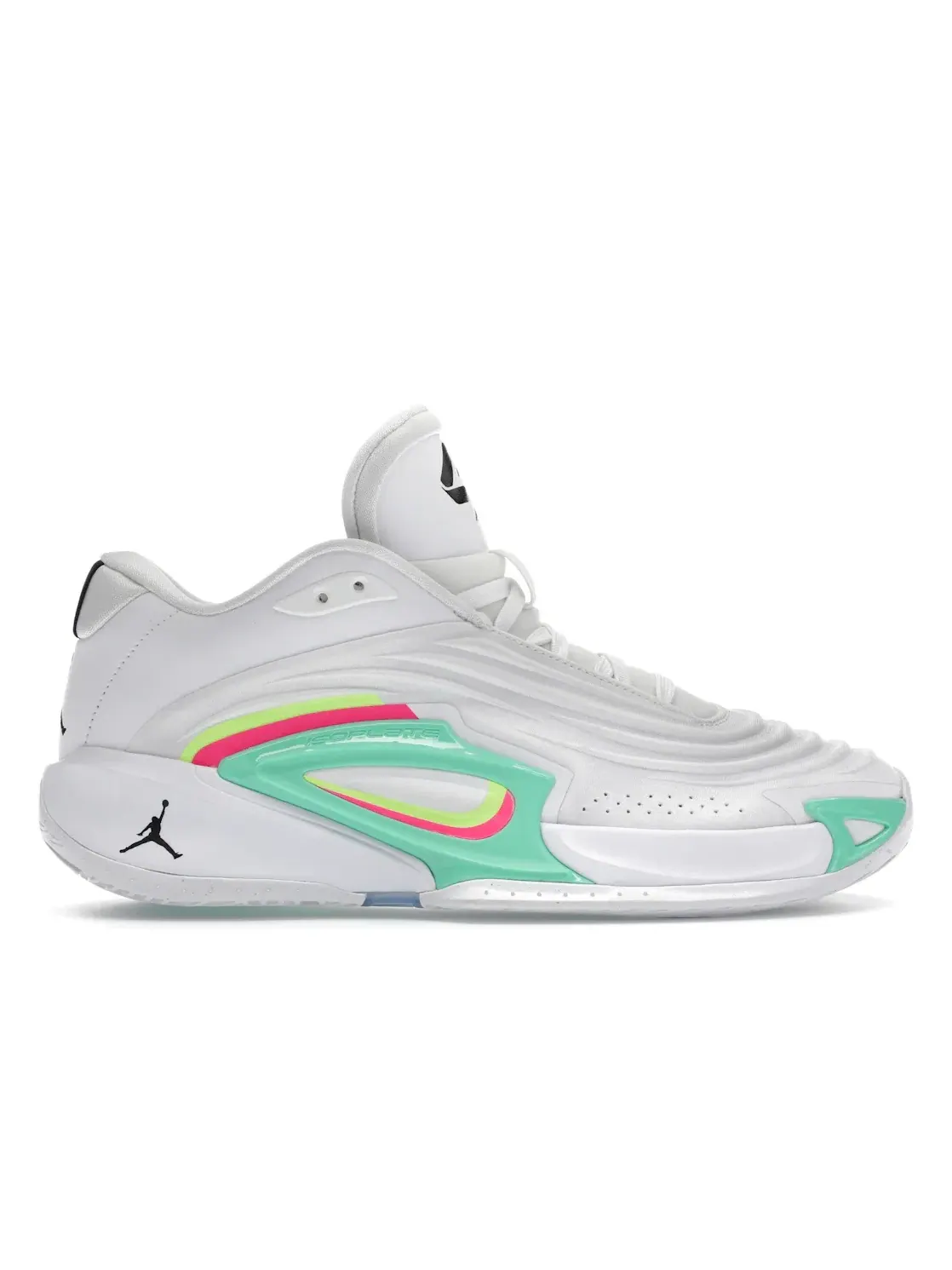 Мужские кроссовки для баскетбола Jordan Luka 3 Jordan — изображение 1 из 4, белый/черный--зеленый