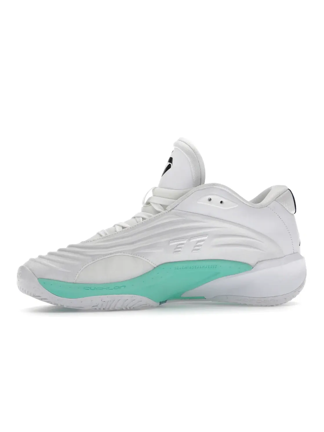 Мужские кроссовки для баскетбола Jordan Luka 3 Jordan — изображение 3 из 4, белый/черный--зеленый