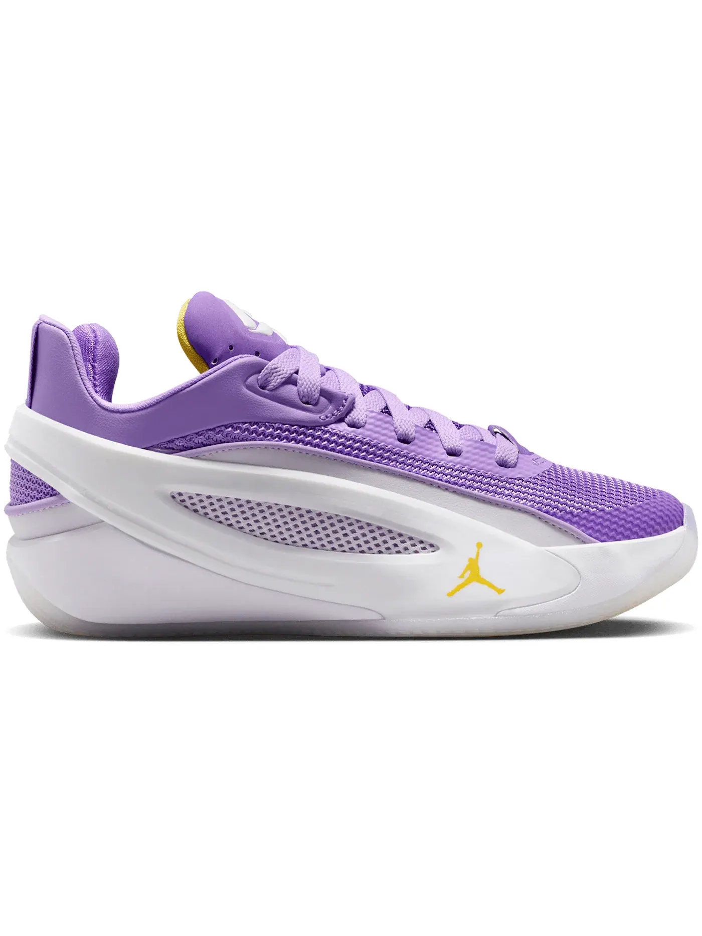Детские кроссовки для мальчиков с длинным шнурком Jordan Luka 5 Jordan — изображение 1 из 1, белый/фиолетовый//белый