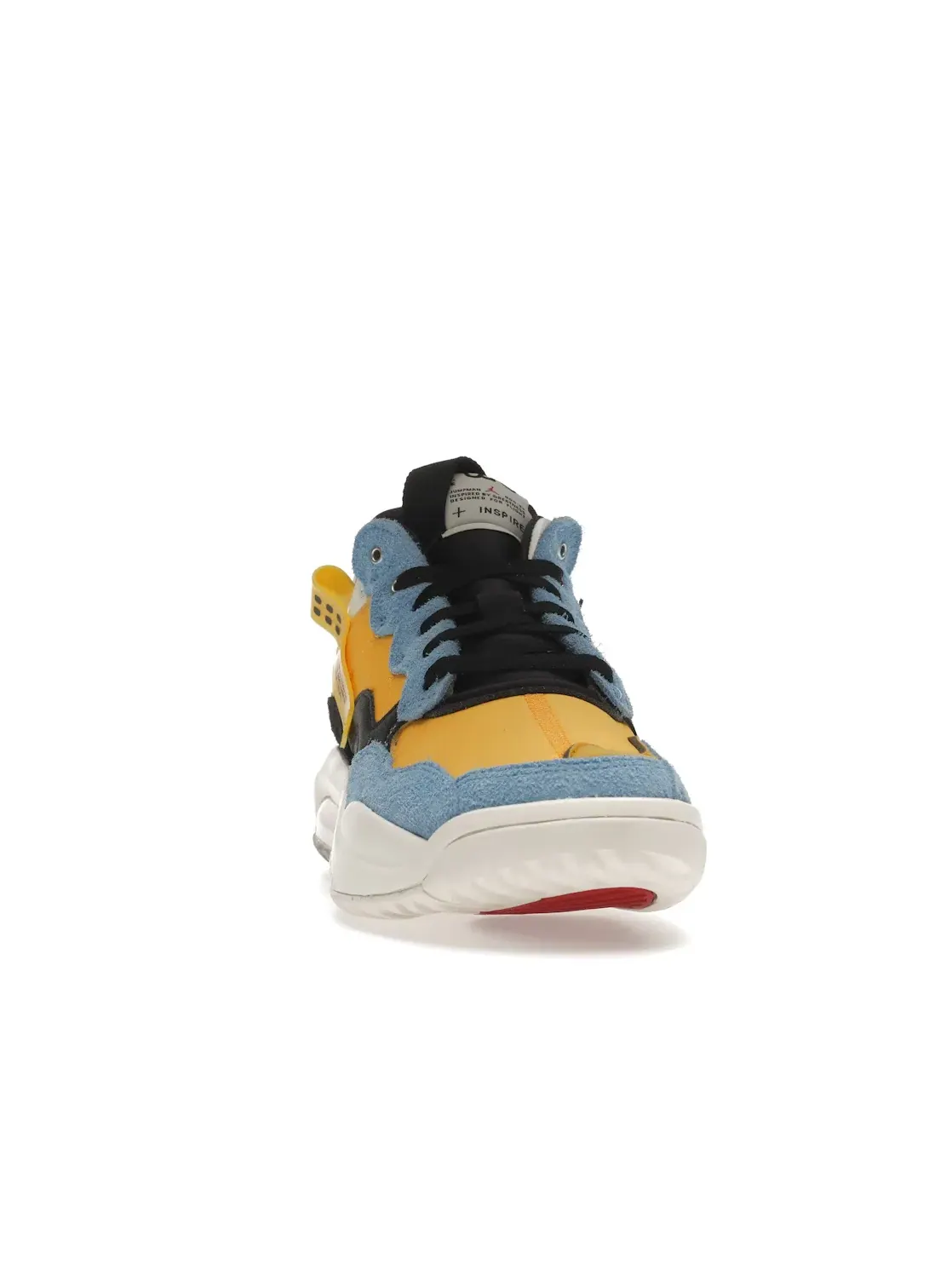 Мужские кроссовки Lifestyle с контрастными вставками Jordan MA2 Jordan — изображение 2 из 4, золотистый/синий/желтый