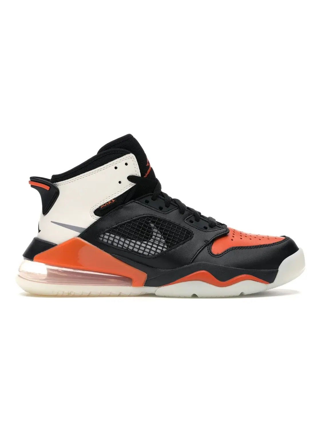 Мужские кроссовки Lifestyle с принтом Jordan Mars 270 Jordan — изображение 1 из 4, белый/черный