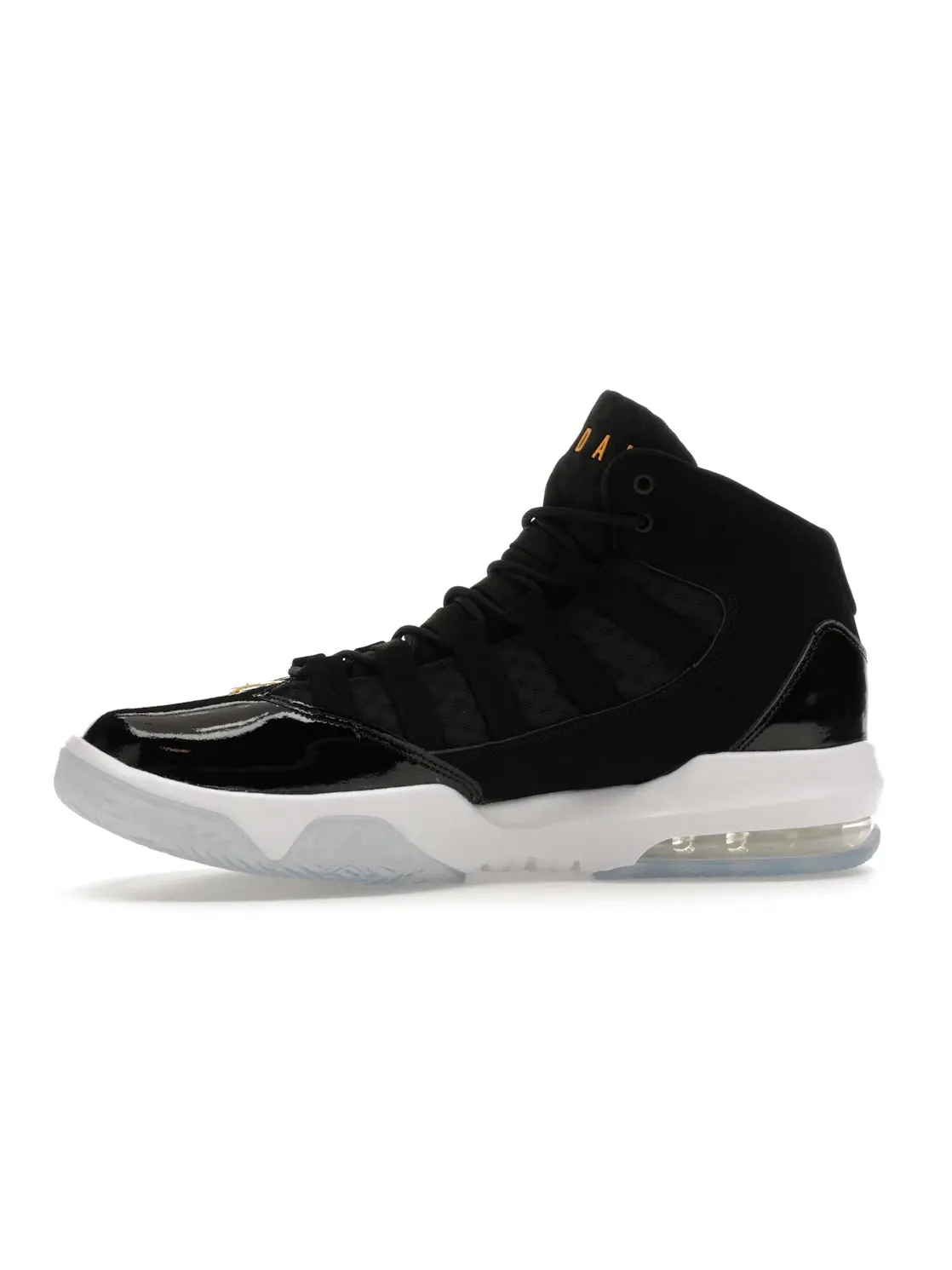 Мужские кроссовки Lifestyle Jordan Max Aura Jordan — изображение 3 из 4, черный/золотистый/белый