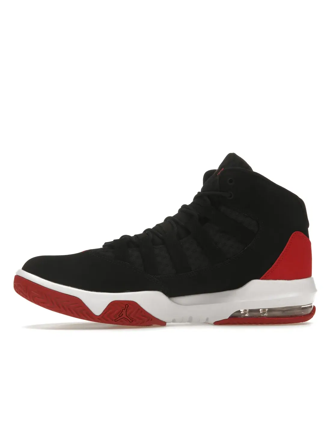 Мужские кроссовки Lifestyle Jordan Max Aura Jordan — изображение 3 из 4, черный/черный-красный
