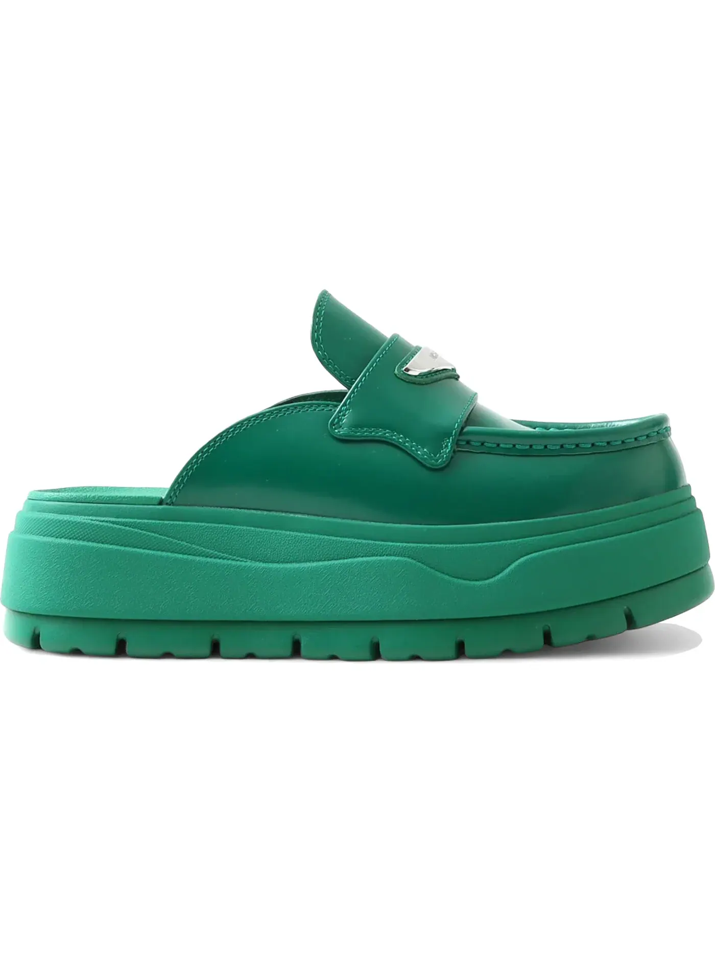 Женские мюли Jordan Mule — изображение 1 из 1, металлик серебристый