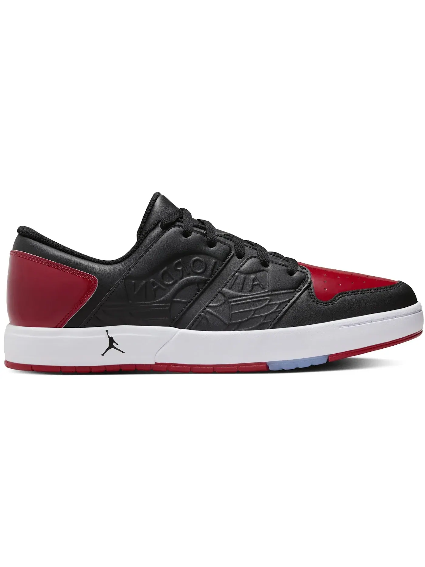 Мужские кроссовки Lifestyle Jordan Nu Retro 1 Low Jordan — изображение 1 из 1, черный/белый/красный