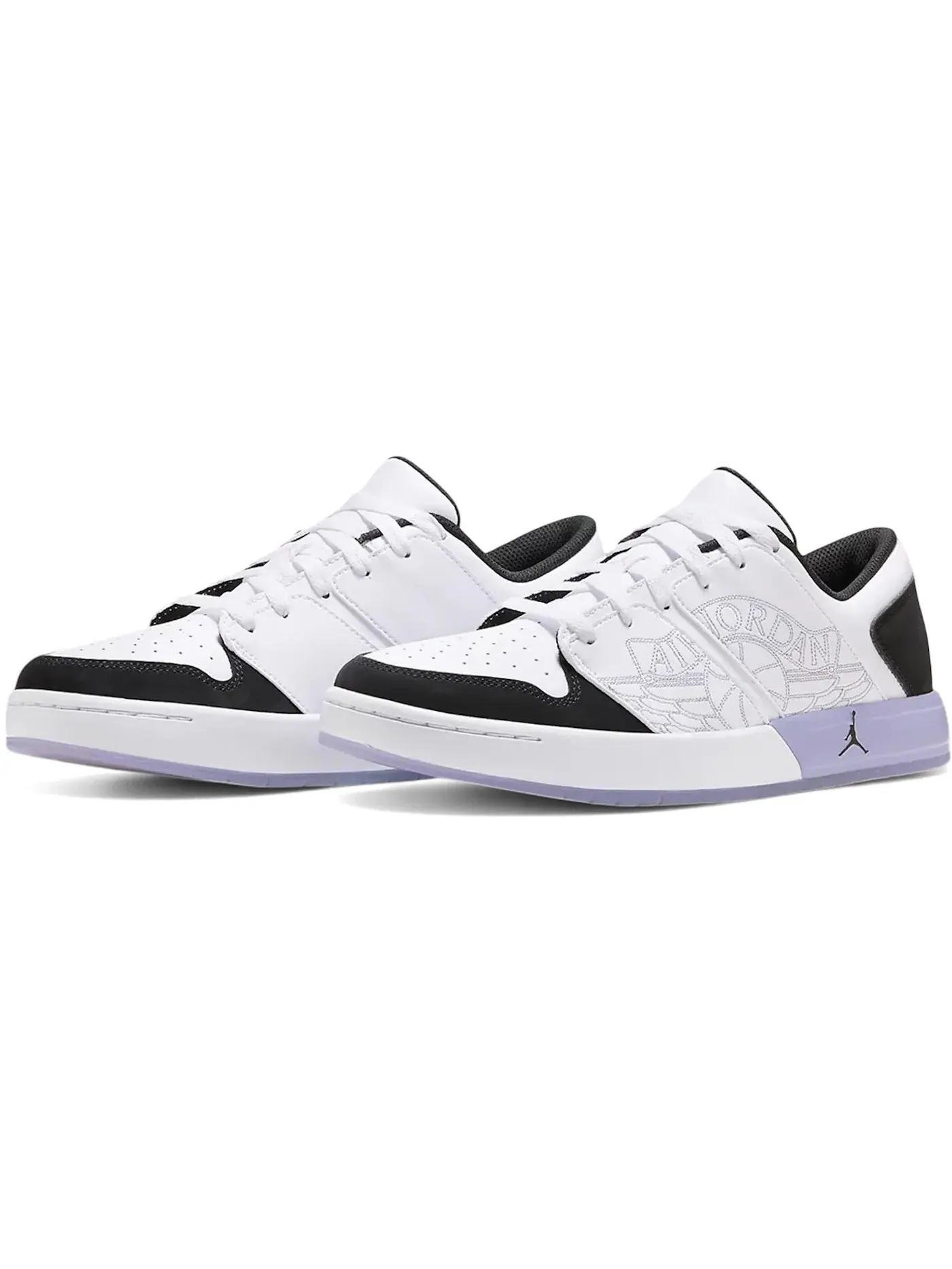Мужские кроссовки Lifestyle Jordan Nu Retro 1 Low Jordan — изображение 1 из 2, белый белый черный