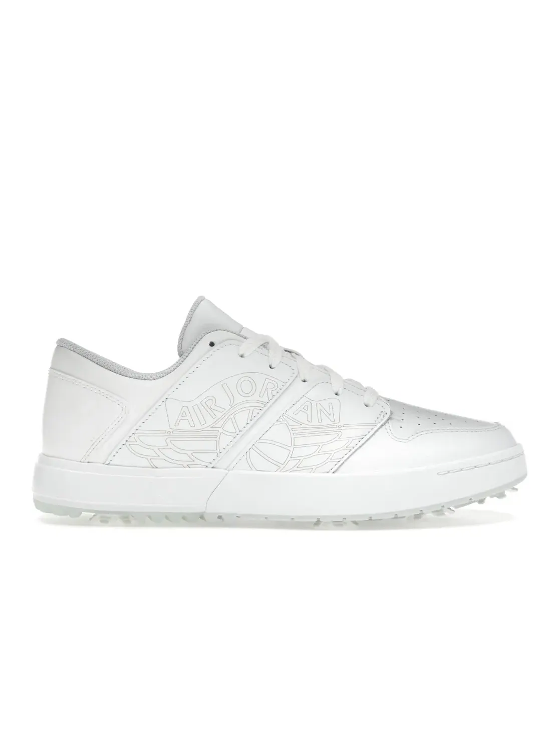 Мужские кроссовки для гольфа с низким профилем Jordan Nu Retro 1 Low Golf — изображение 1 из 4, белый/платиновый/синий