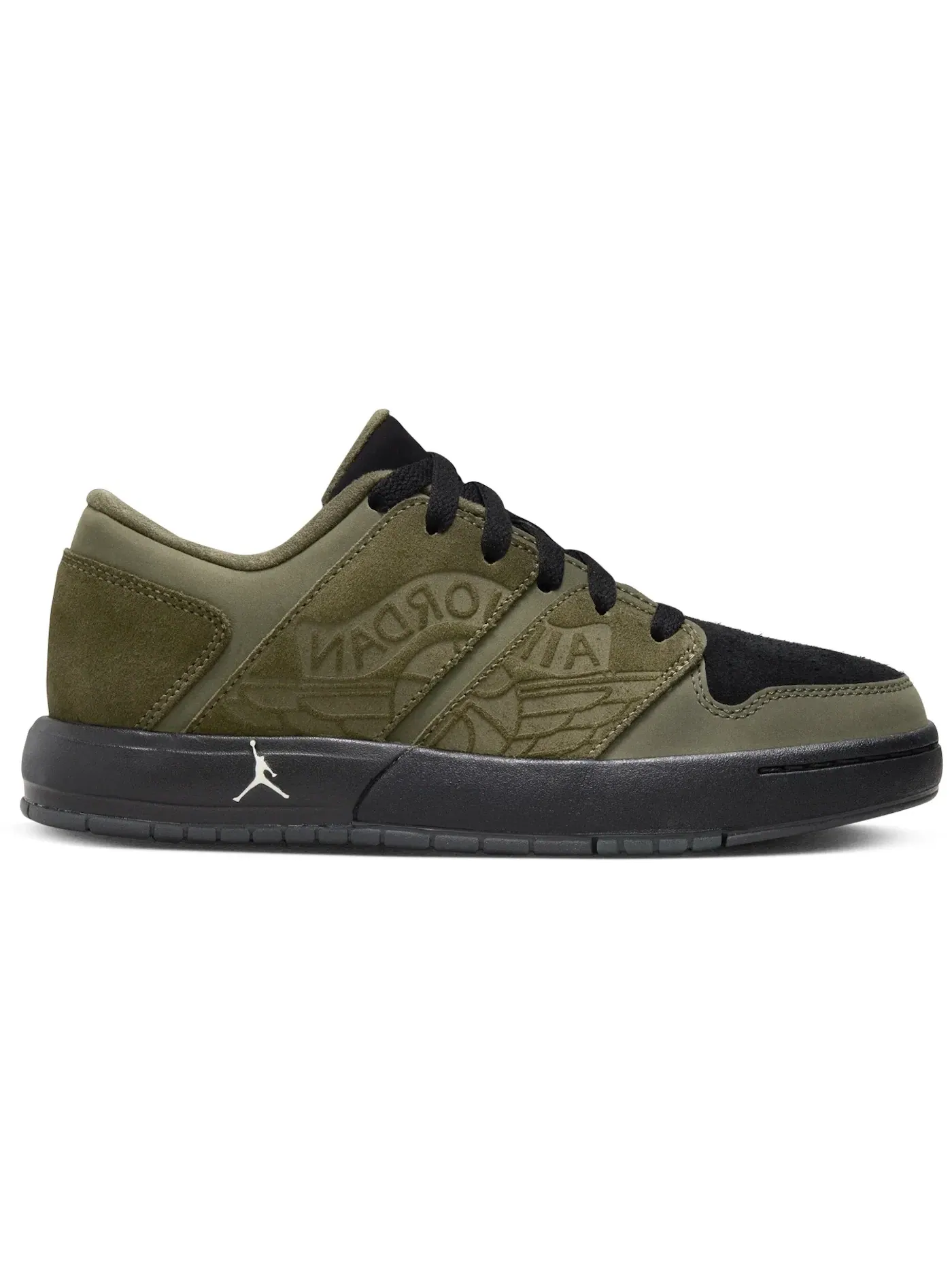 Детские кроссовки Lifestyle Jordan Nu Retro 1 Low Jordan — изображение 1 из 1, оливковый светлый черный